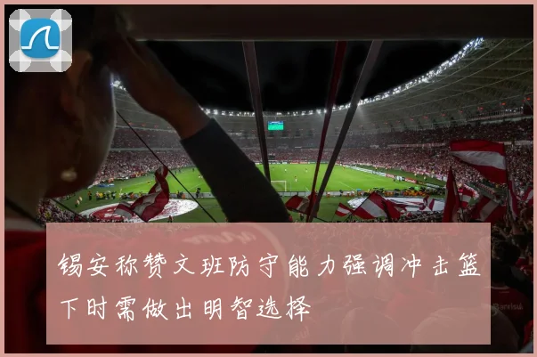锡安称赞文班防守能力强调冲击篮下时需做出明智选择